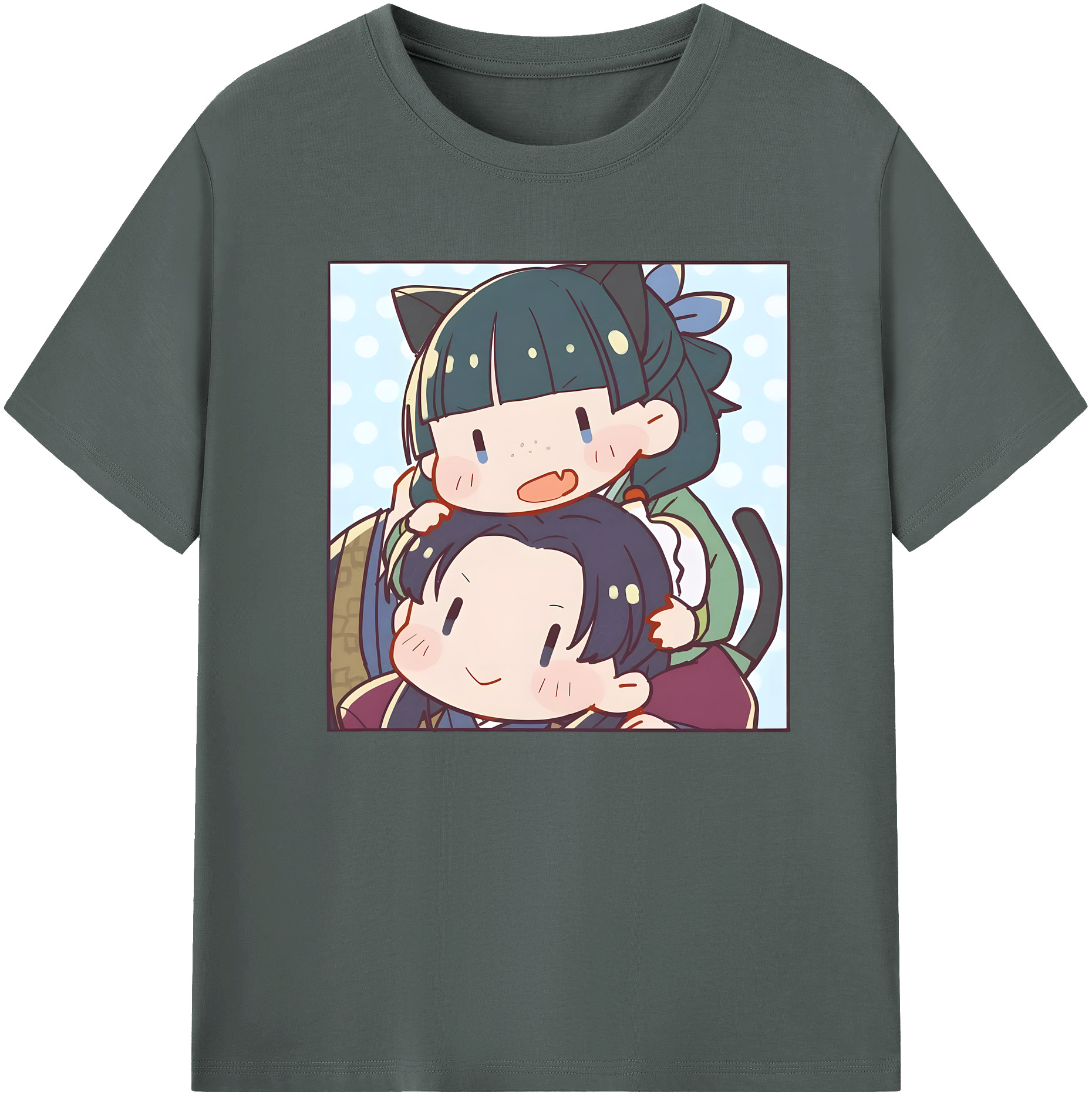 （画像用） 薬屋のひとりごと The Apothecary Diaries 綿100％ メンズ半袖Tシャツ｜肌触りやわらか＆通気性